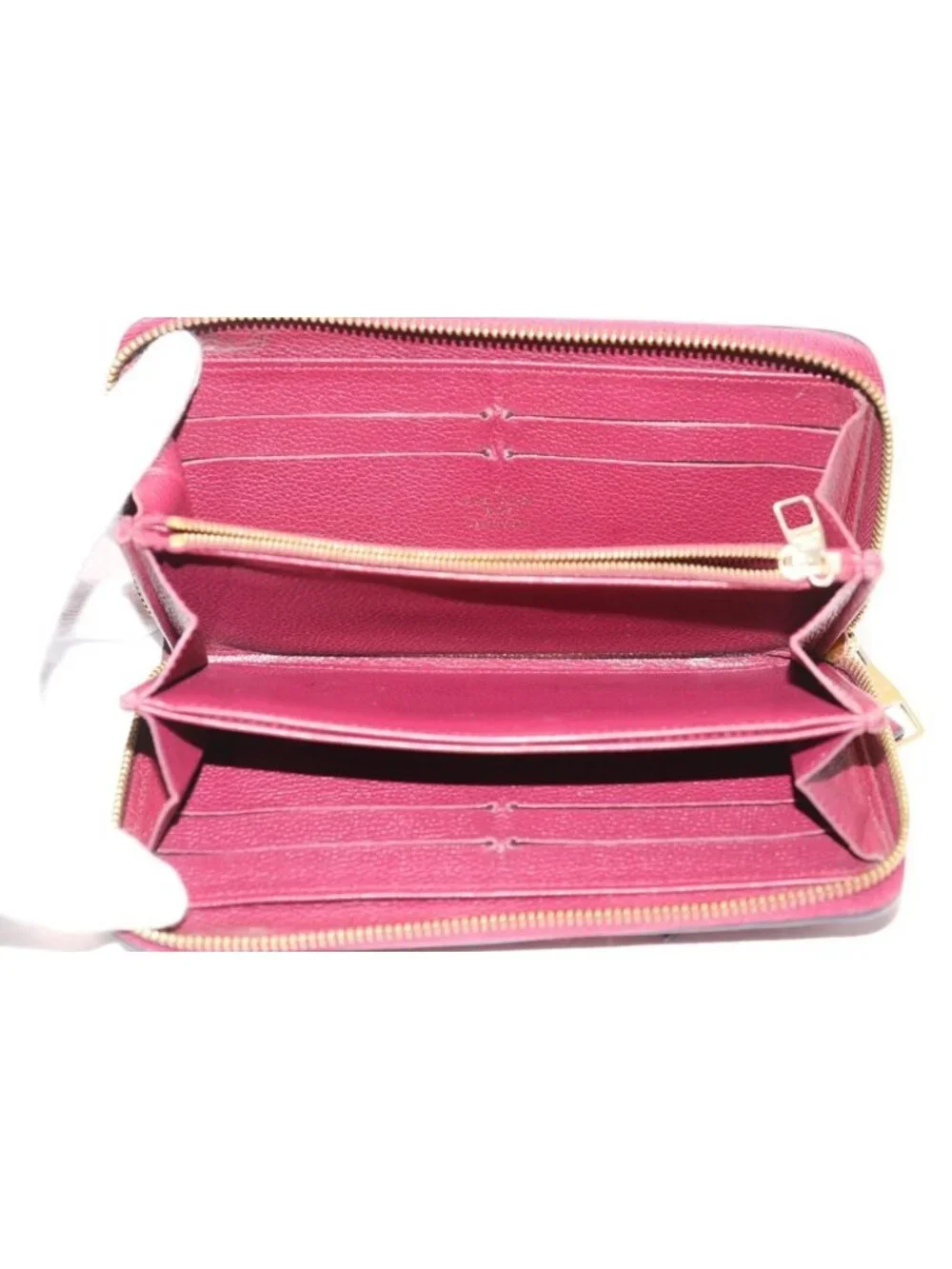 Louis Vuitton Monogram Empreinte Zippy Wallet Zip Around